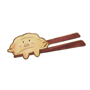 Chopstick Dumpling Sticker