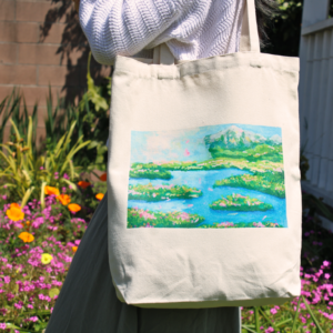 Howl's Moving Castle Landscape Totebag